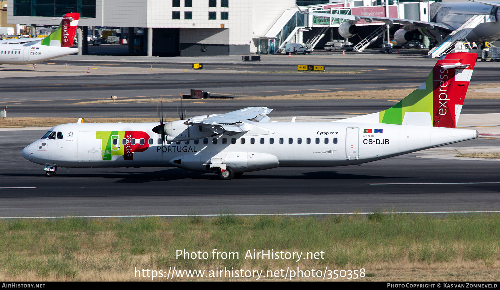 Aircraft Photo of CS-DJB | ATR ATR-72-600 (ATR-72-212A) | TAP Portugal Express | AirHistory.net #350358