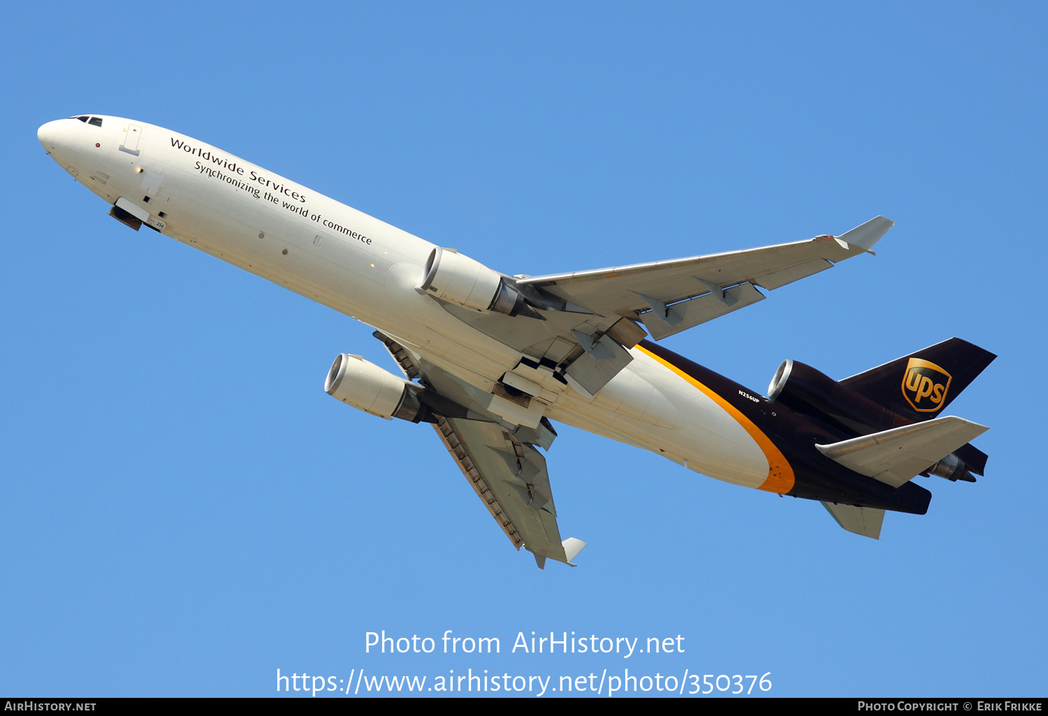 Aircraft Photo of N256UP | McDonnell Douglas MD-11/F | United Parcel Service - UPS | AirHistory.net #350376