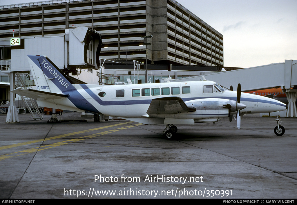 Aircraft Photo of C-GDFX | Beech 99A Airliner | Torontair | AirHistory.net #350391