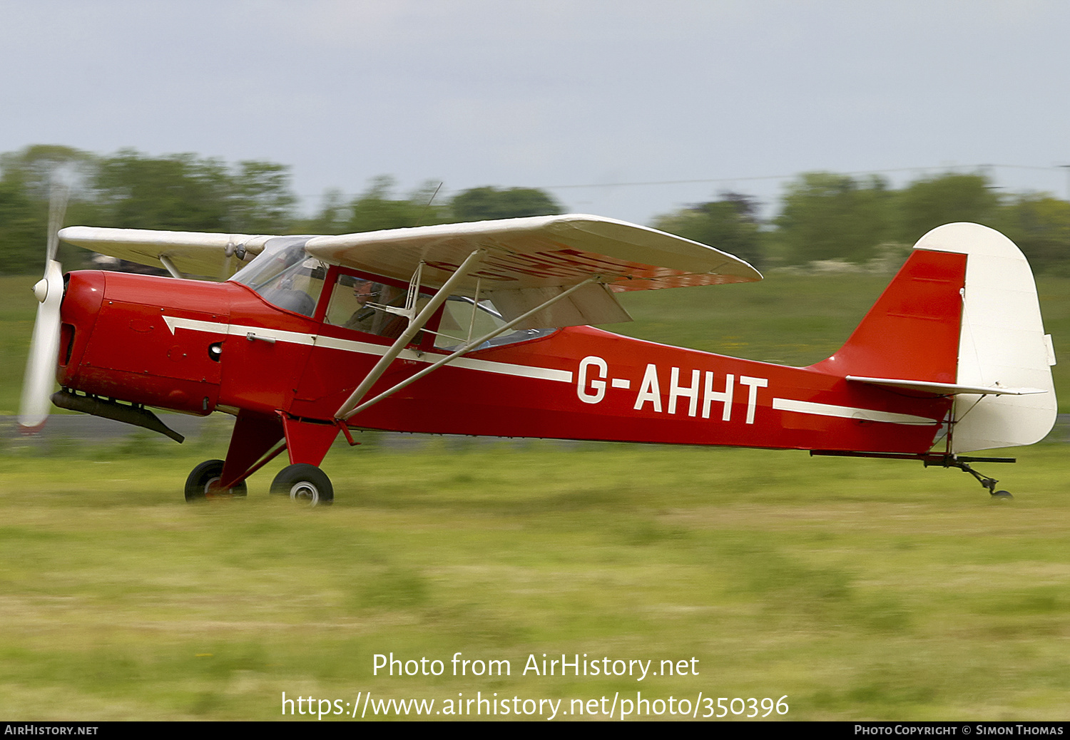 Aircraft Photo of G-AHHT | Auster J-1N Alpha | AirHistory.net #350396