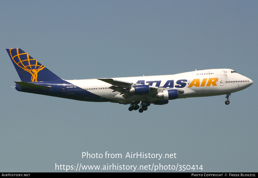 Aircraft Photo of N523MC | Boeing 747-2D7B(SF) | Atlas Air | AirHistory.net #350414