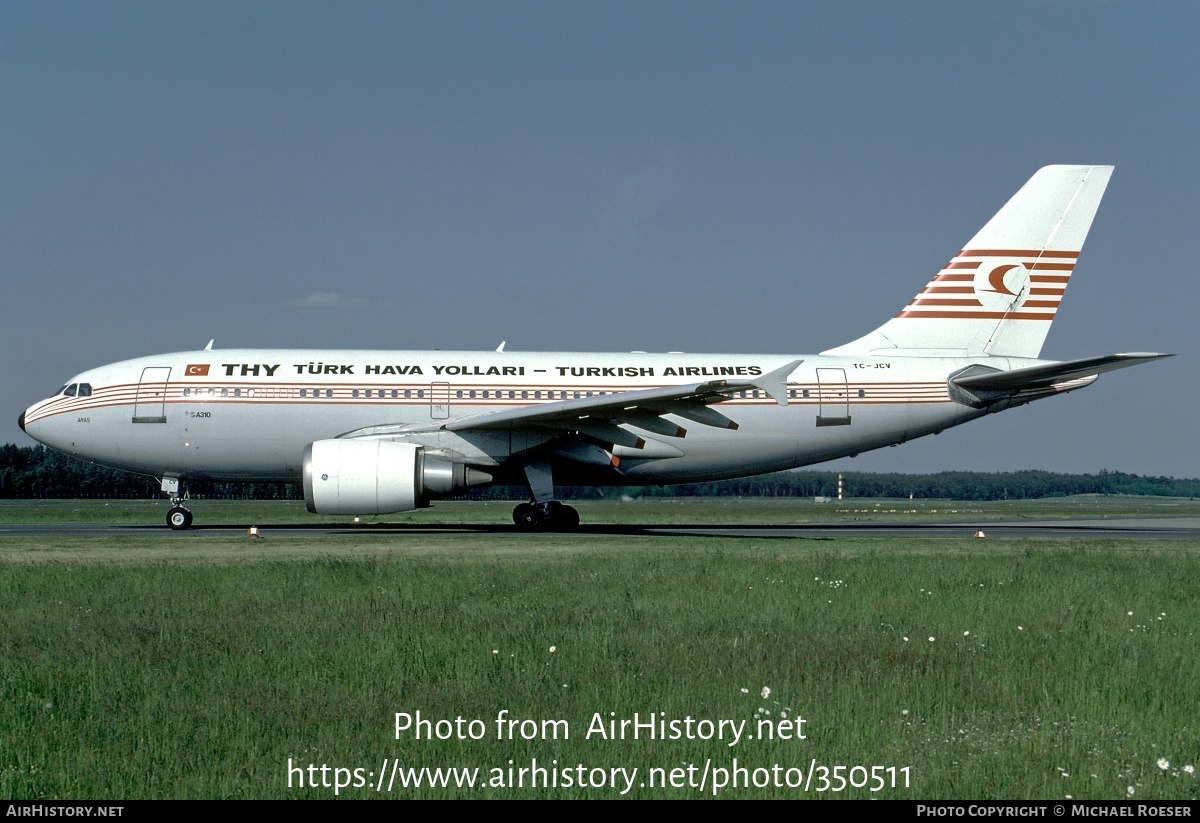 Aircraft Photo of TC-JCV | Airbus A310-304 | THY Türk Hava Yolları - Turkish Airlines | AirHistory.net #350511