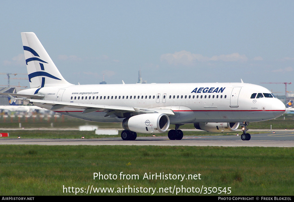 Aircraft Photo of SX-DVH | Airbus A320-232 | Aegean Airlines | AirHistory.net #350545