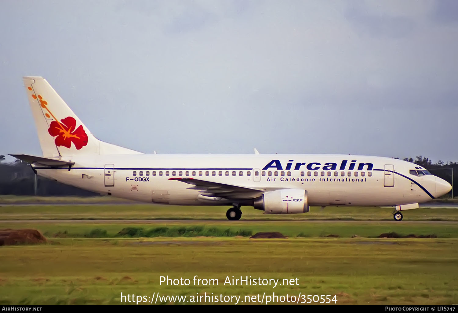 Aircraft Photo of F-ODGX | Boeing 737-33A | Aircalin - Air Calédonie International | AirHistory.net #350554