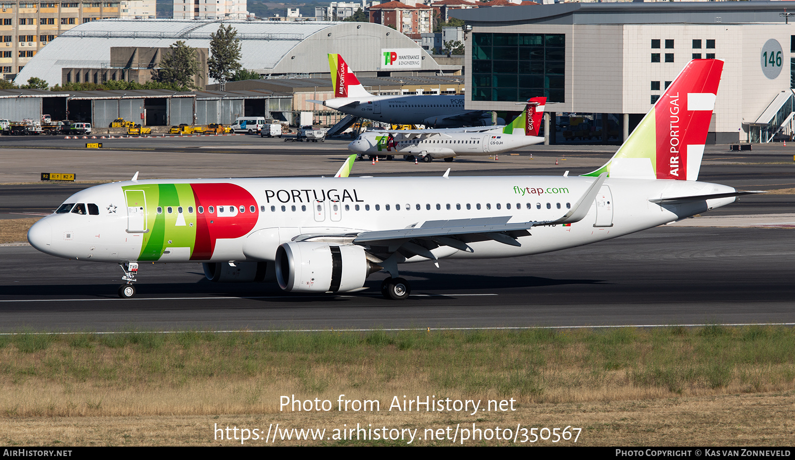 Aircraft Photo of CS-TVD | Airbus A320-251N | TAP Air Portugal | AirHistory.net #350567