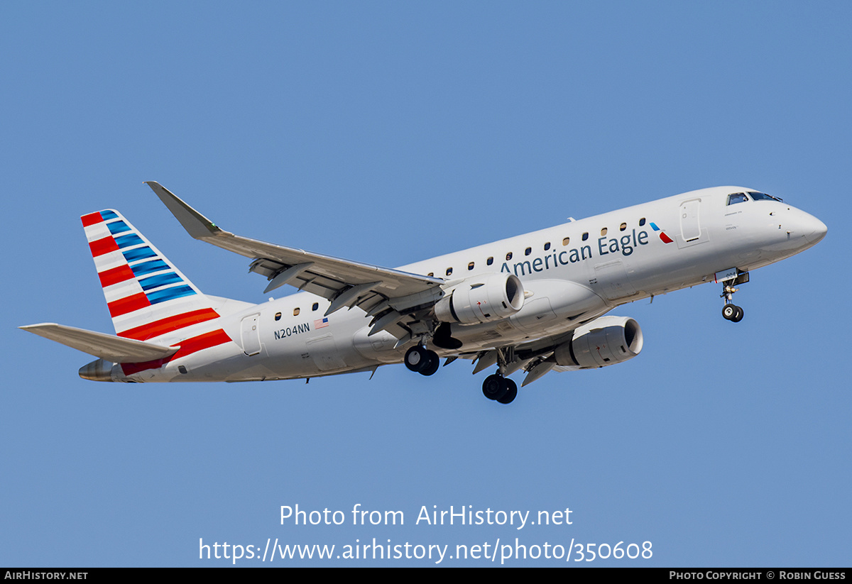 Aircraft Photo of N204NN | Embraer 175LR (ERJ-170-200LR) | American Eagle | AirHistory.net #350608