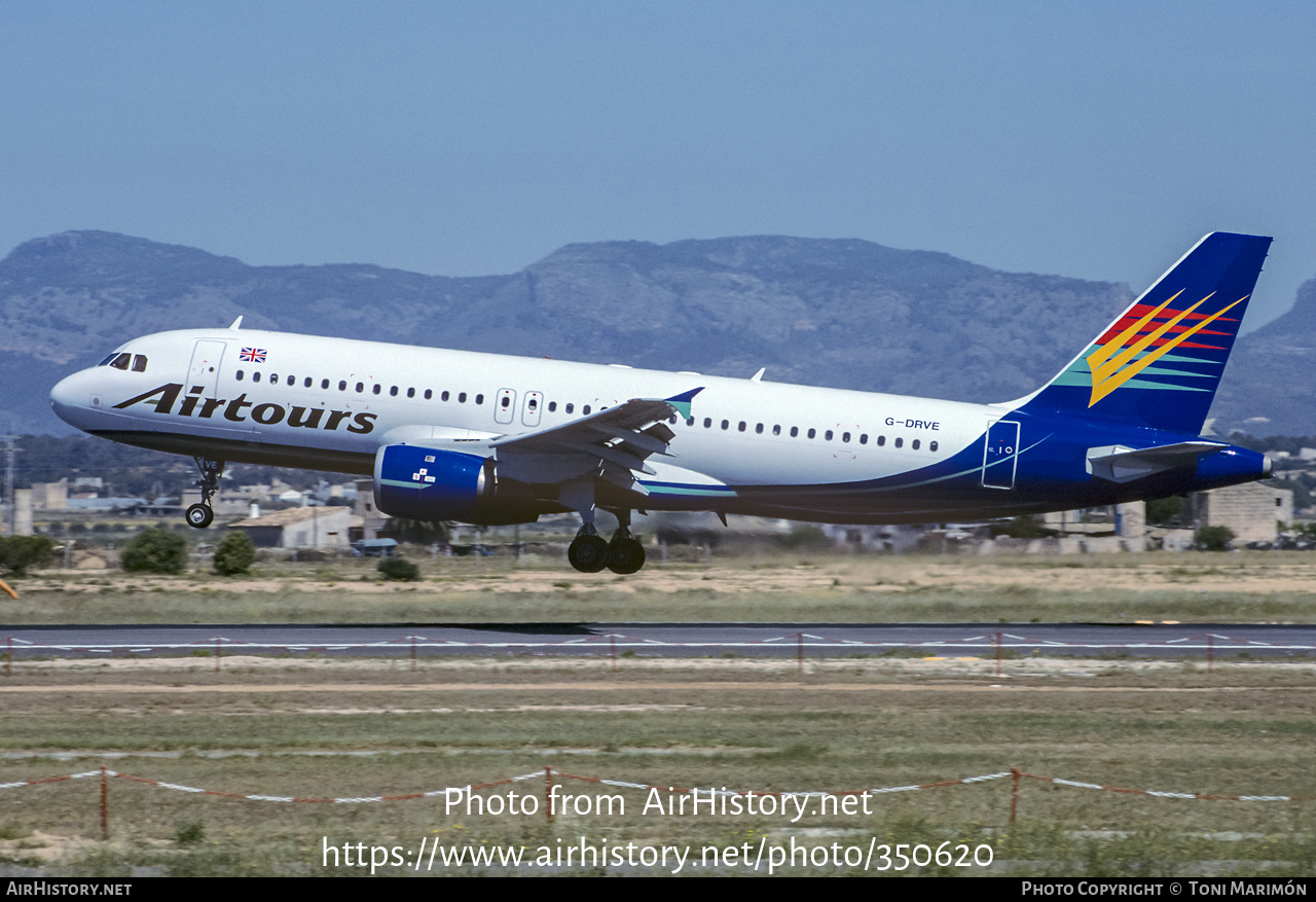 Aircraft Photo of G-DRVE | Airbus A320-211 | Airtours International | AirHistory.net #350620