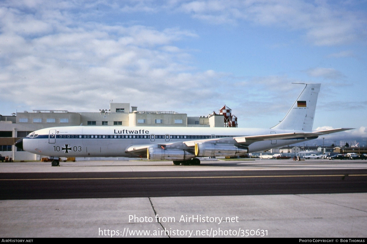 Aircraft Photo of 1003 | Boeing 707-307C | Germany - Air Force | AirHistory.net #350631