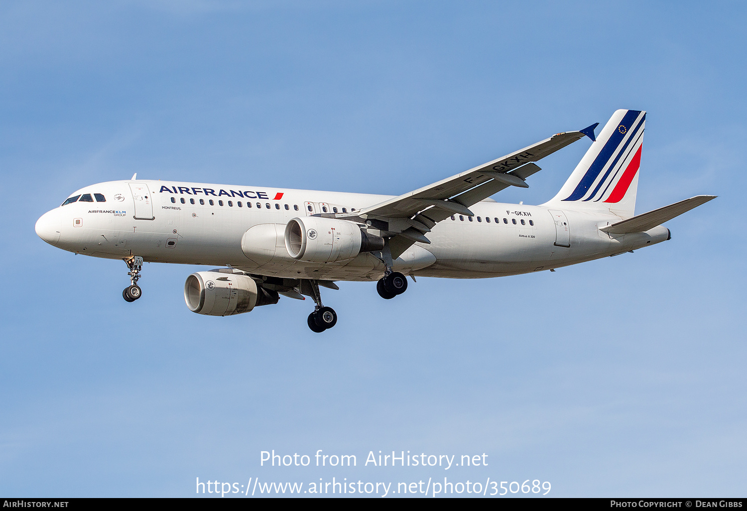 Aircraft Photo of F-GKXH | Airbus A320-214 | Air France | AirHistory.net #350689