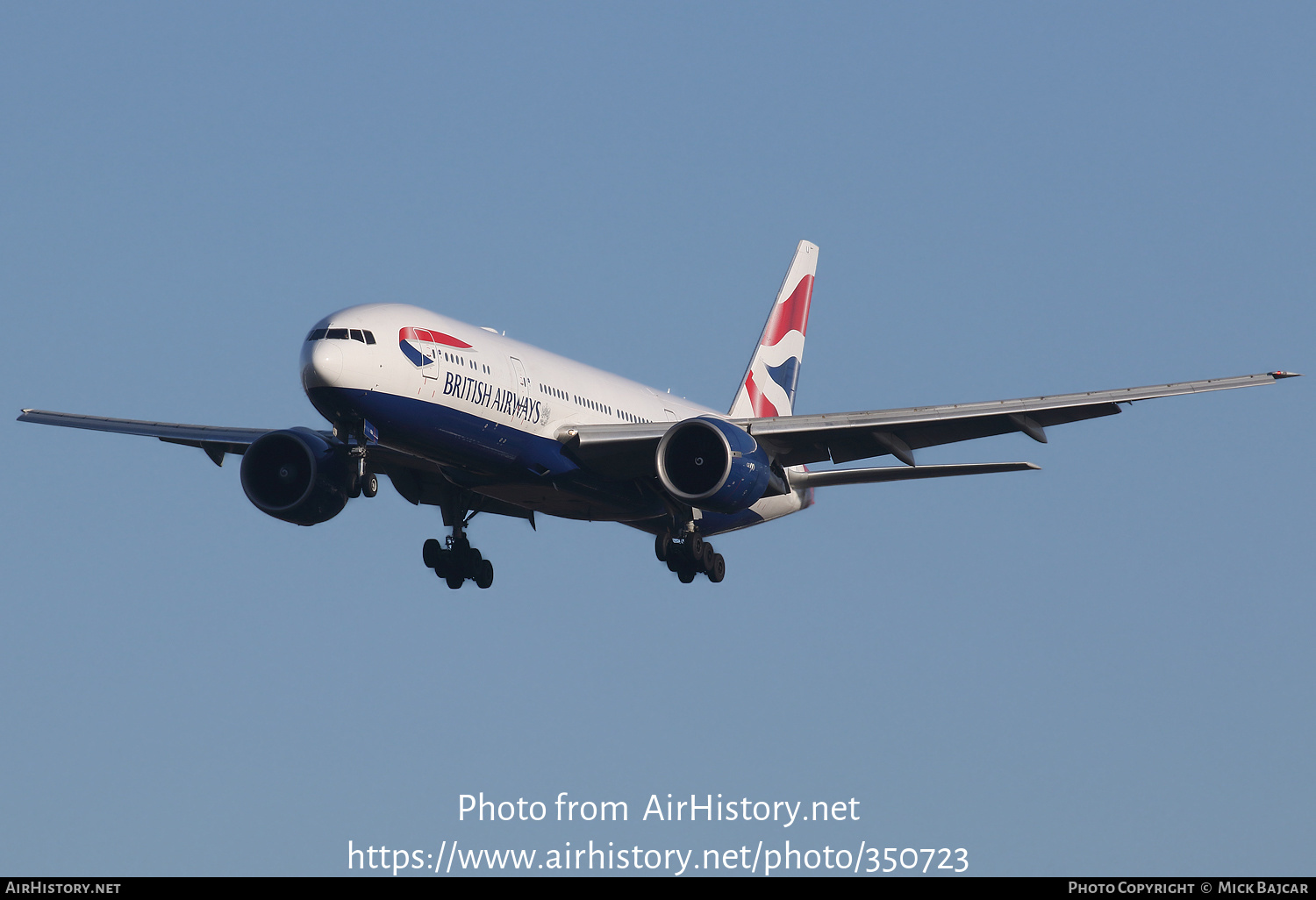 Aircraft Photo of G-VIIJ | Boeing 777-236/ER | British Airways | AirHistory.net #350723