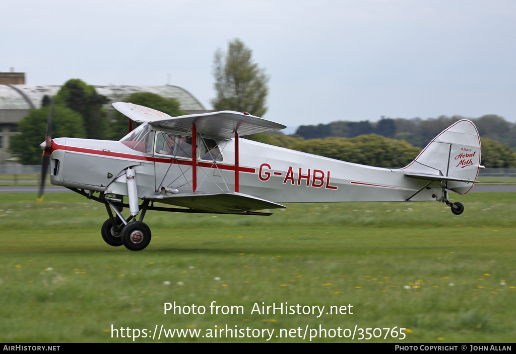 Aircraft Photo of G-AHBL | De Havilland D.H. 87B Hornet Moth | AirHistory.net #350765