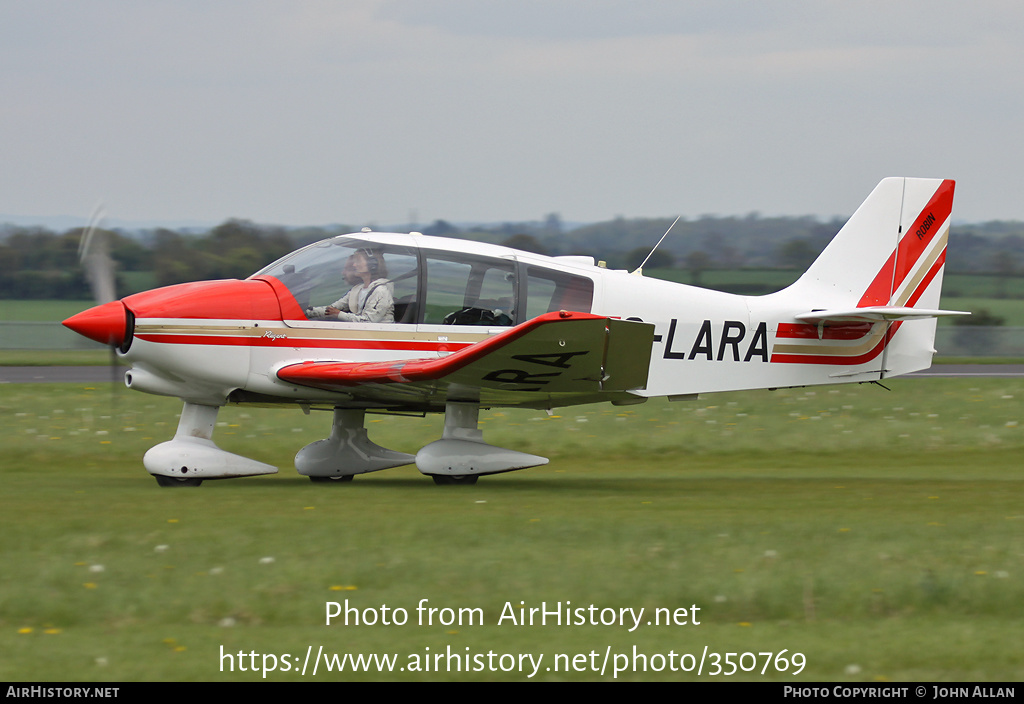 Aircraft Photo of G-LARA | Robin DR-400-180 Regent | AirHistory.net #350769