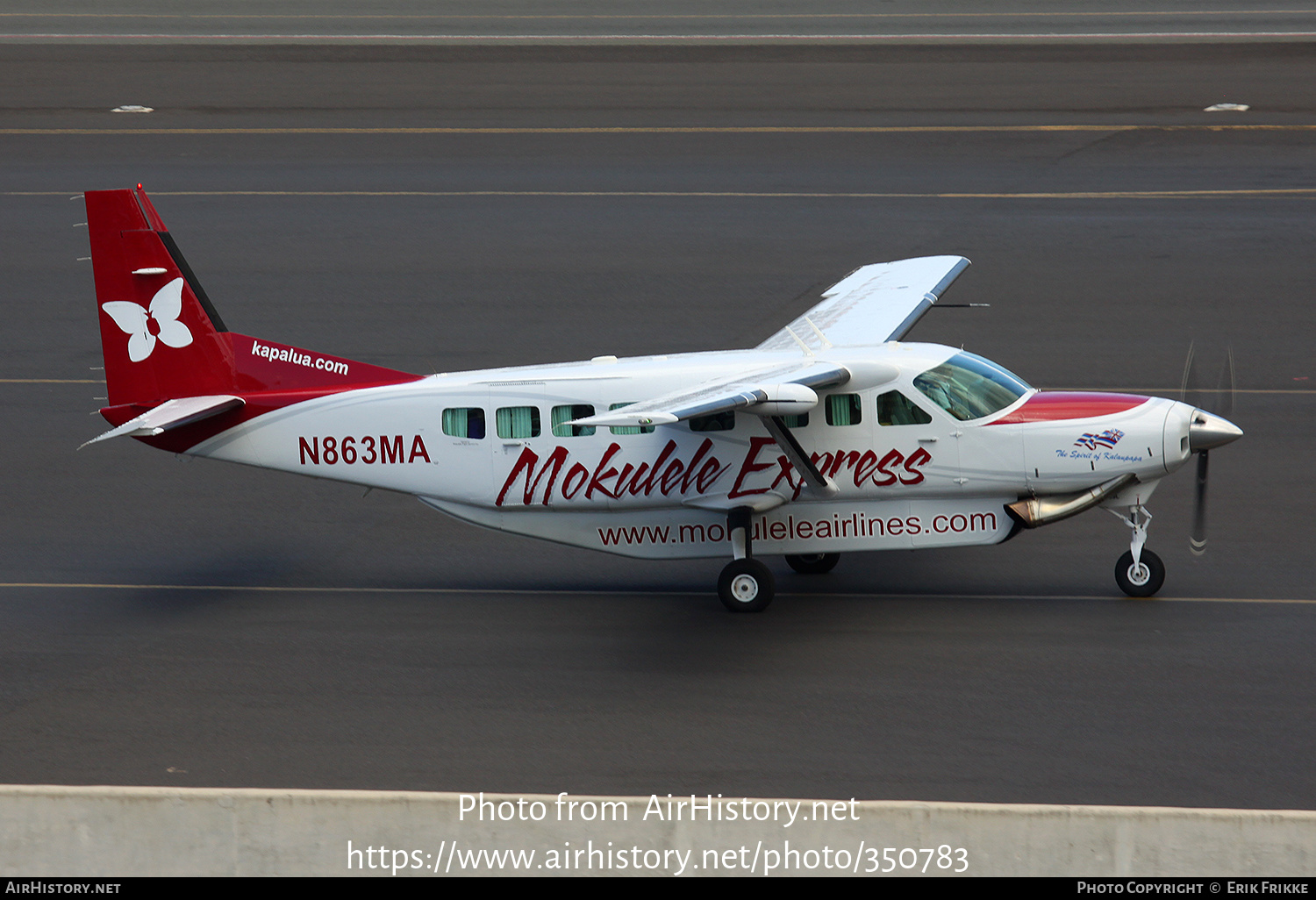 Aircraft Photo of N863MA | Cessna 208B Grand Caravan | Mokulele Airlines | AirHistory.net #350783