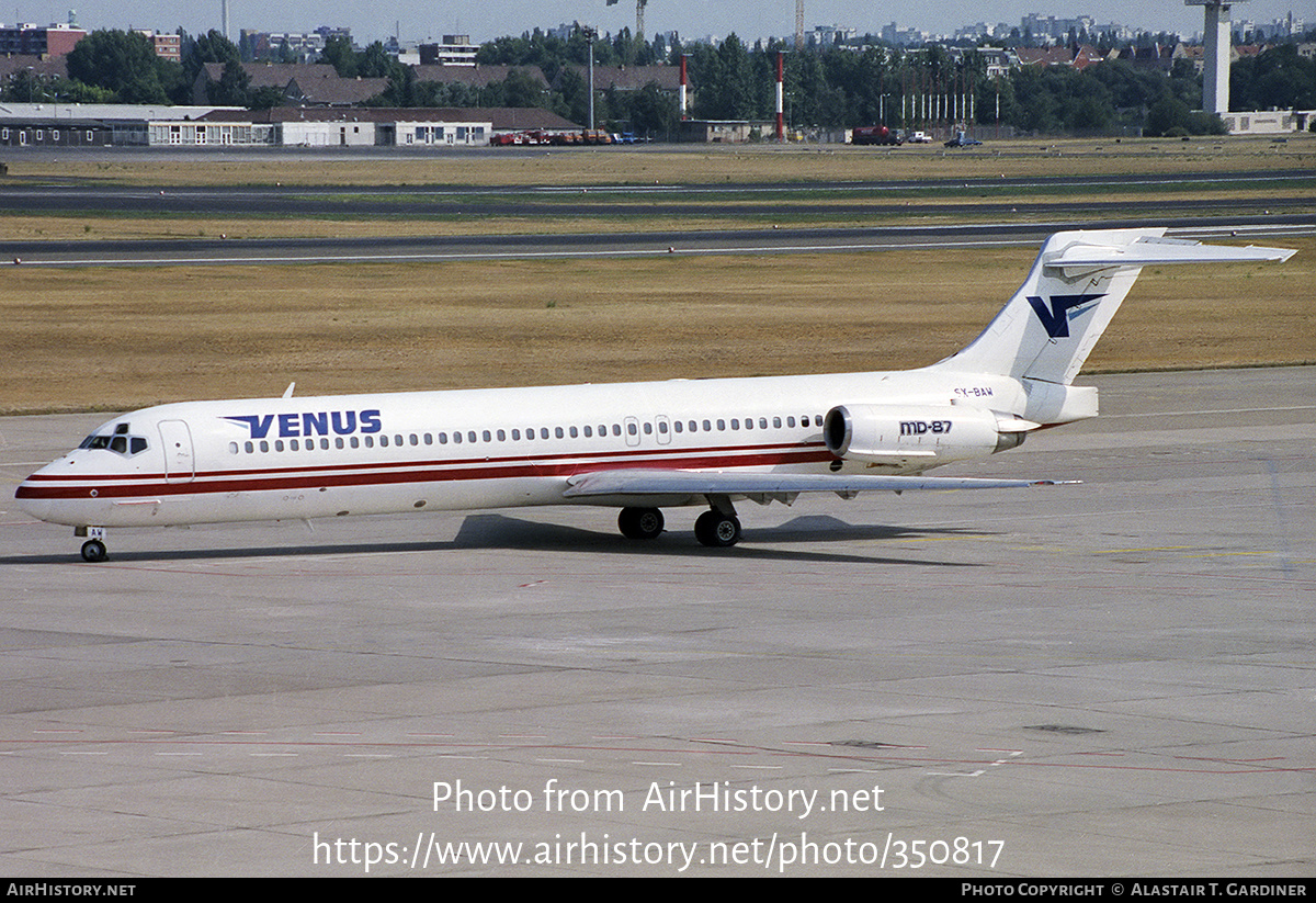 Aircraft Photo of SX-BAW | McDonnell Douglas MD-87 (DC-9-87) | Venus Airlines | AirHistory.net #350817