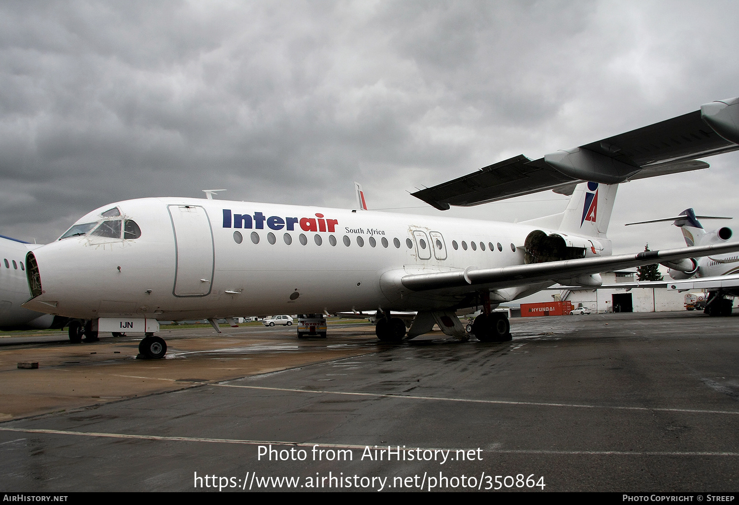 Aircraft Photo of ZS-IJN | Fokker F28-4000 Fellowship | Interair | AirHistory.net #350864