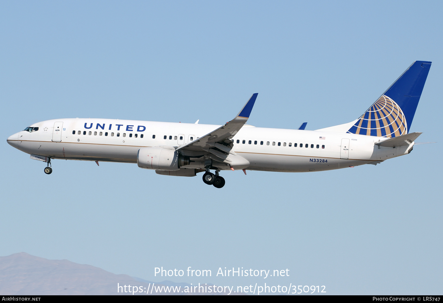 Aircraft Photo of N33284 | Boeing 737-824 | United Airlines | AirHistory.net #350912