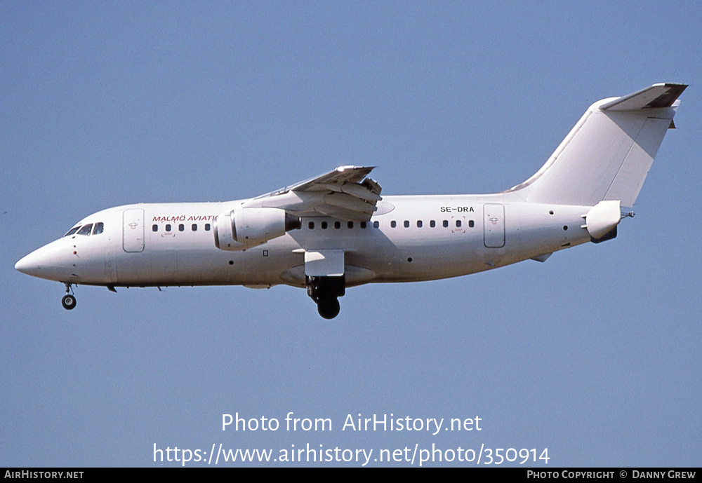 Aircraft Photo of SE-DRA | British Aerospace BAe-146-200 | Malmö Aviation | AirHistory.net #350914