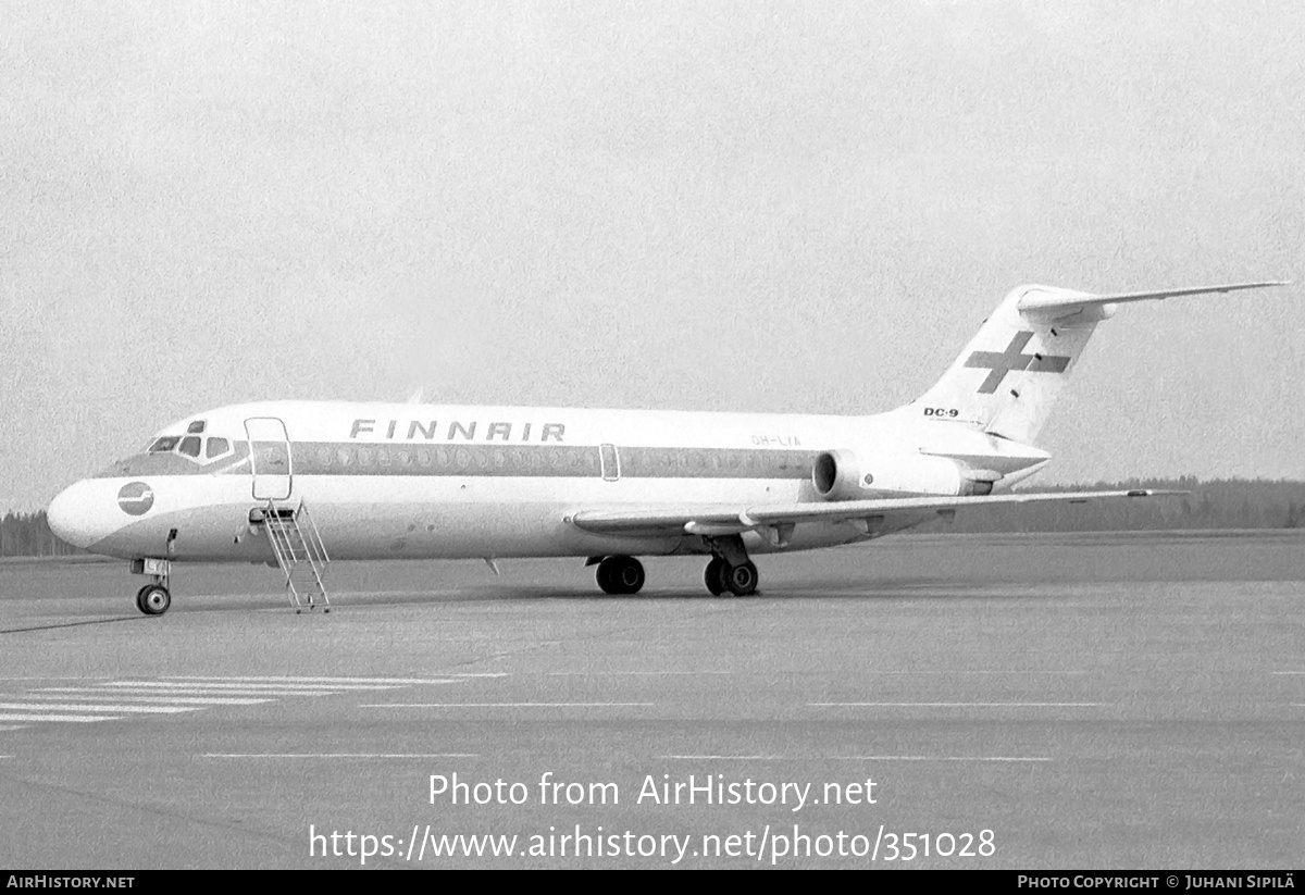 Aircraft Photo of OH-LYA | Douglas DC-9-14 | Finnair | AirHistory.net #351028