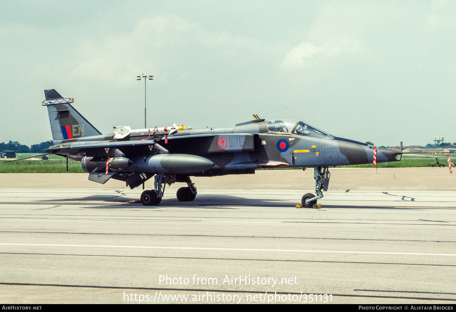 Aircraft Photo of XZ109 | Sepecat Jaguar GR1A | UK - Air Force | AirHistory.net #351131