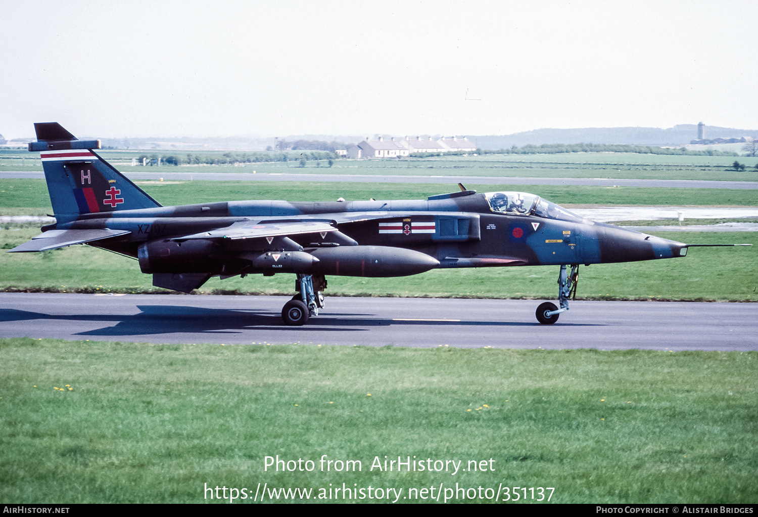 Aircraft Photo of XZ107 | Sepecat Jaguar GR1 | UK - Air Force | AirHistory.net #351137