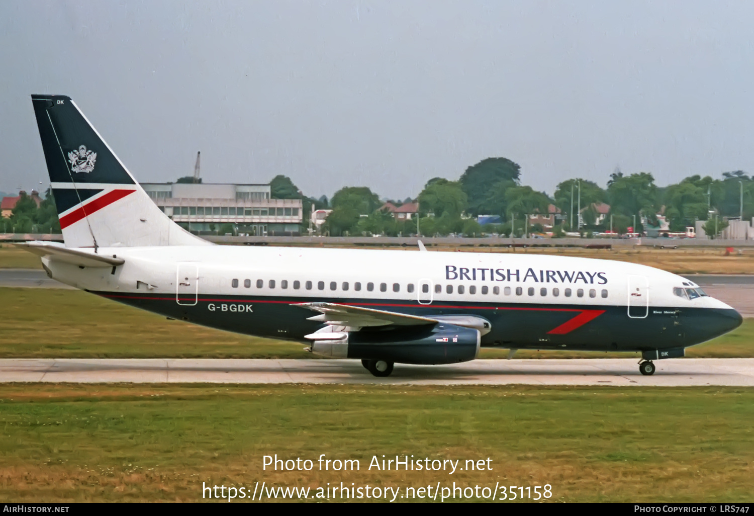 Aircraft Photo of G-BGDK | Boeing 737-236/Adv | British Airways | AirHistory.net #351158