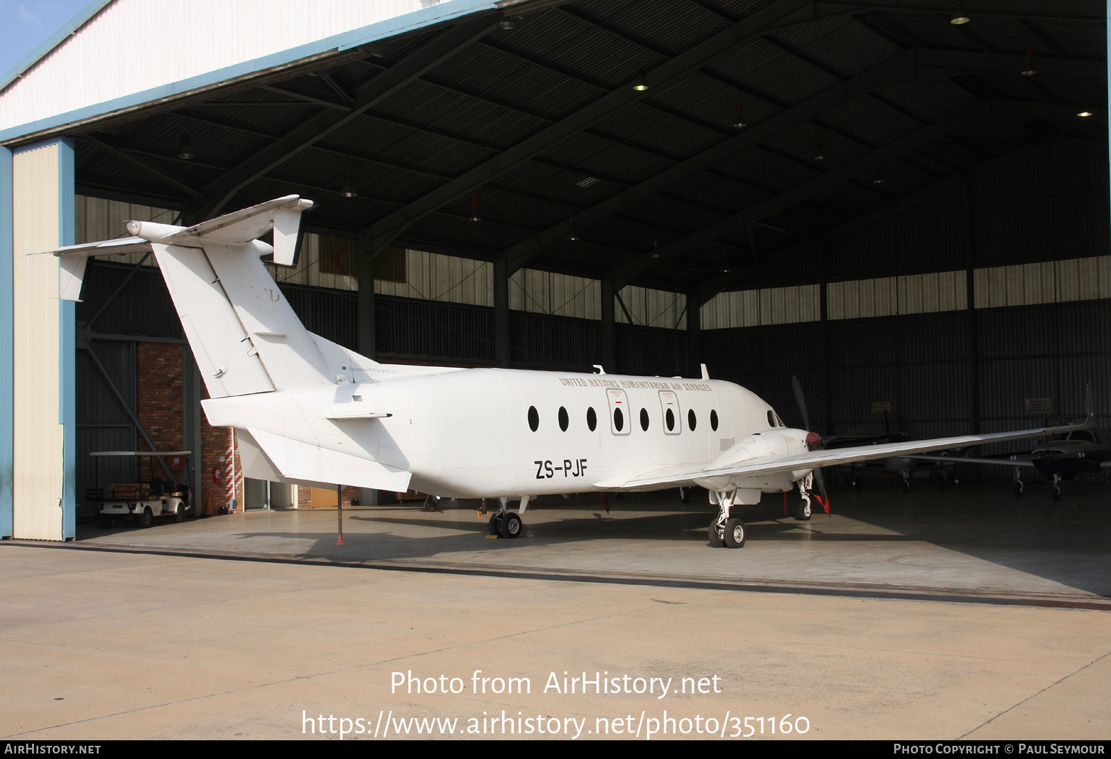 Aircraft Photo of ZS-PJF | Beech 1900D | United Nations Humanitarian Air Service | AirHistory.net #351160