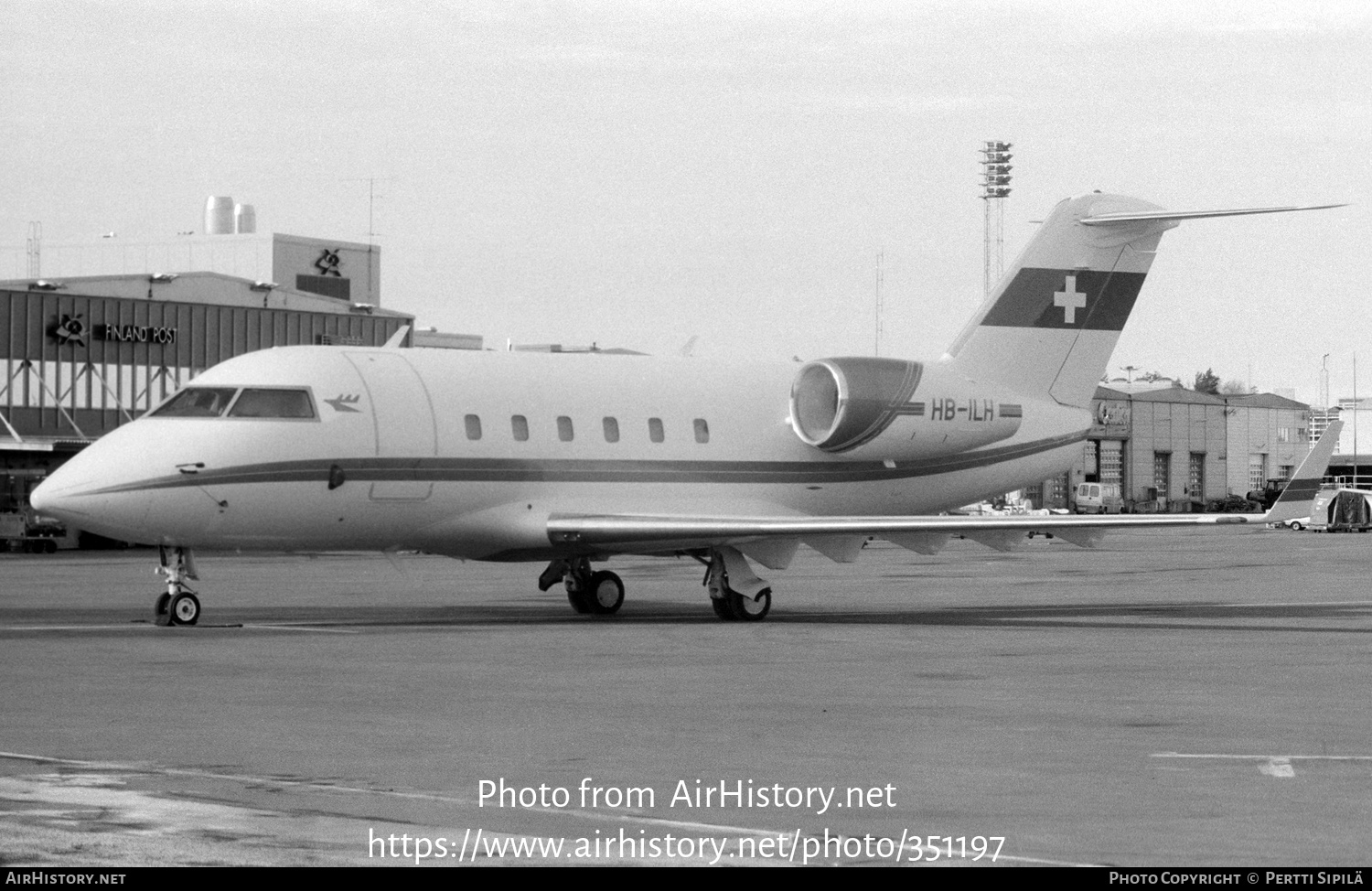 Aircraft Photo of HB-ILH | Canadair Challenger 600S (CL-600-1A11) | AirHistory.net #351197