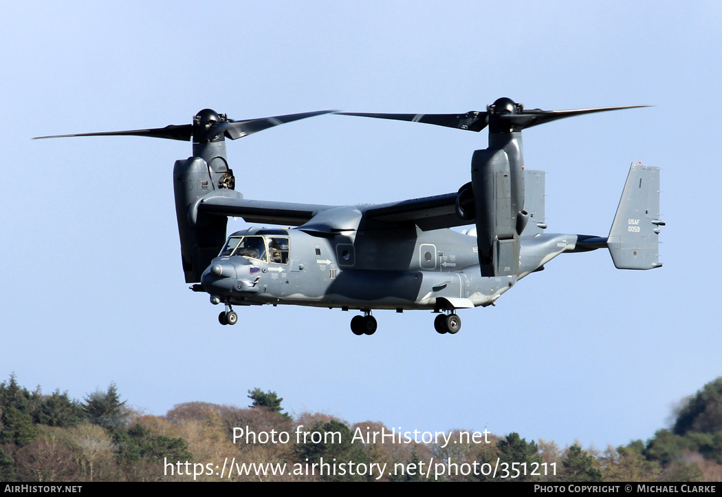 Aircraft Photo of 11-0059 / 0059 | Bell-Boeing CV-22B Osprey | USA - Air Force | AirHistory.net #351211