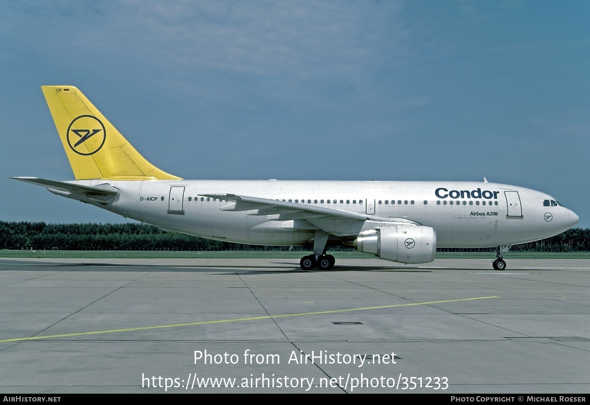 Aircraft Photo of D-AICP | Airbus A310-203 | Condor Flugdienst | AirHistory.net #351233