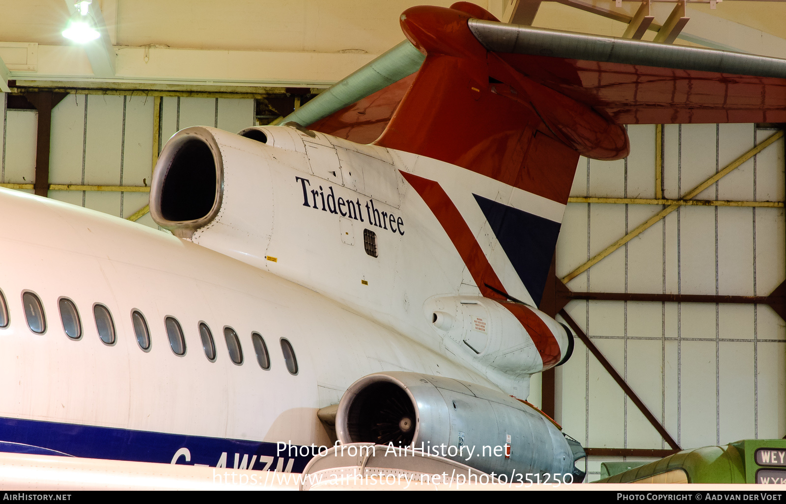 Aircraft Photo of G-AWZM | Hawker Siddeley HS-121 Trident 3B | British Airways | AirHistory.net #351250