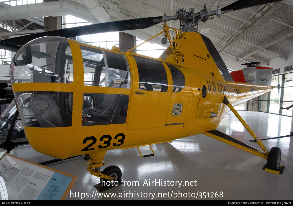 Aircraft Photo of 233 | Sikorsky HO3S-1G | USA - Coast Guard | AirHistory.net #351268