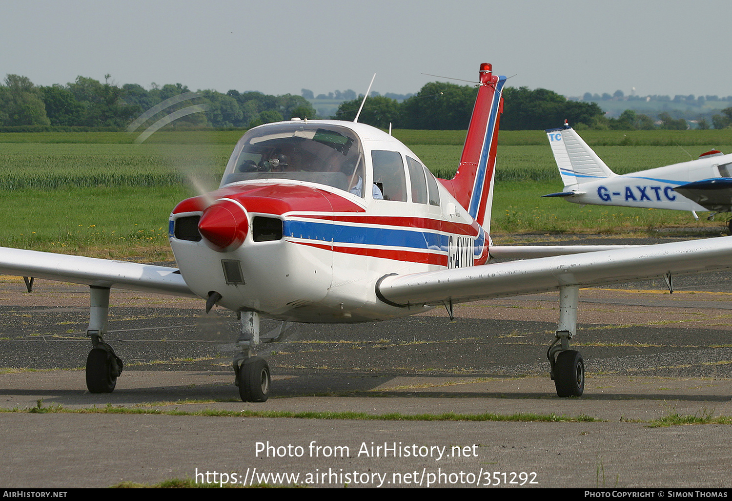 Aircraft Photo of G-AYYU | Beech C23 Sundowner 180 | AirHistory.net #351292