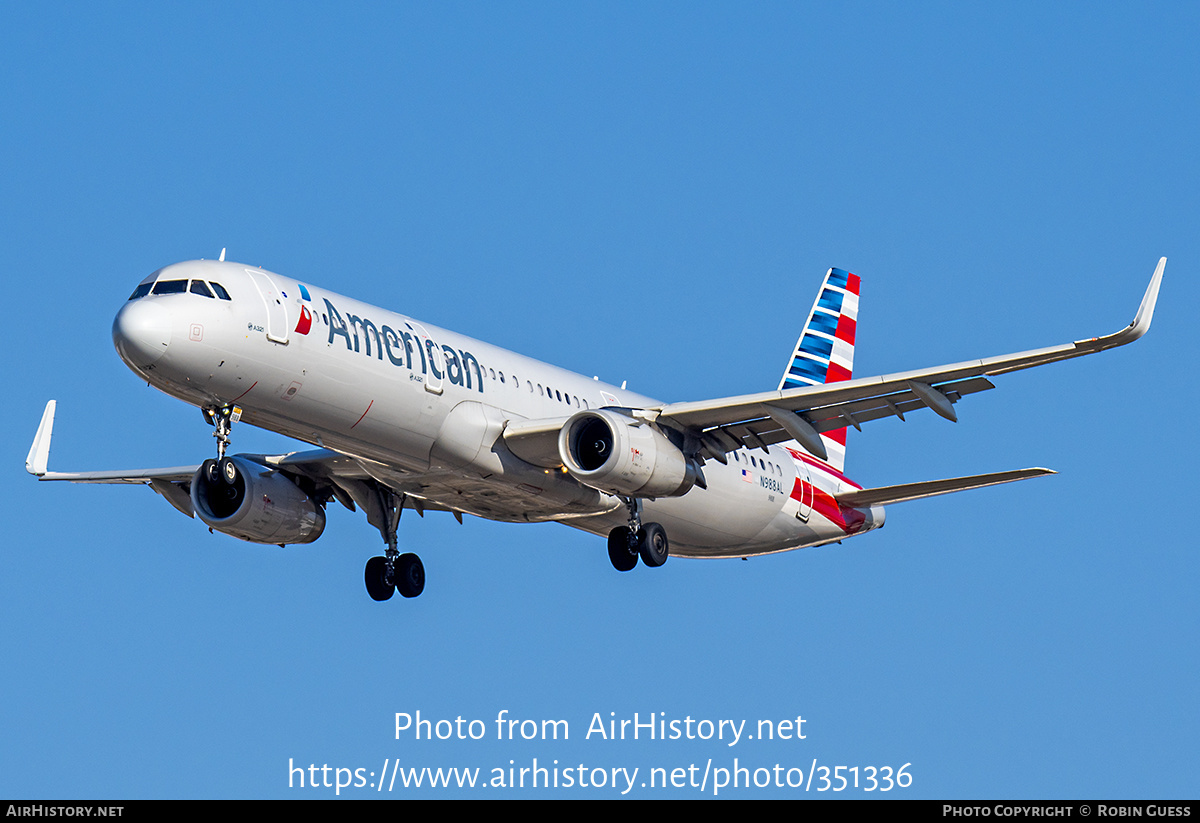 Aircraft Photo of N988AL | Airbus A321-231 | American Airlines | AirHistory.net #351336