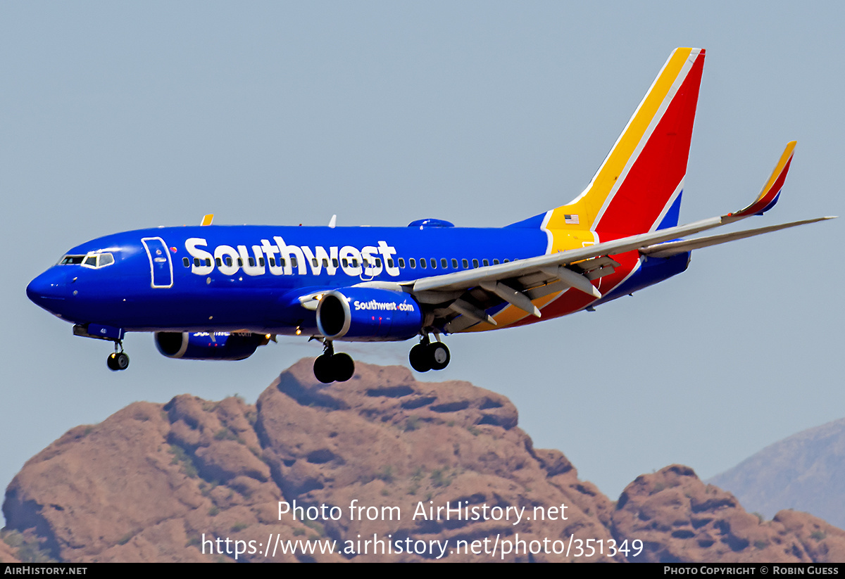 Aircraft Photo of N411WN | Boeing 737-7H4 | Southwest Airlines | AirHistory.net #351349