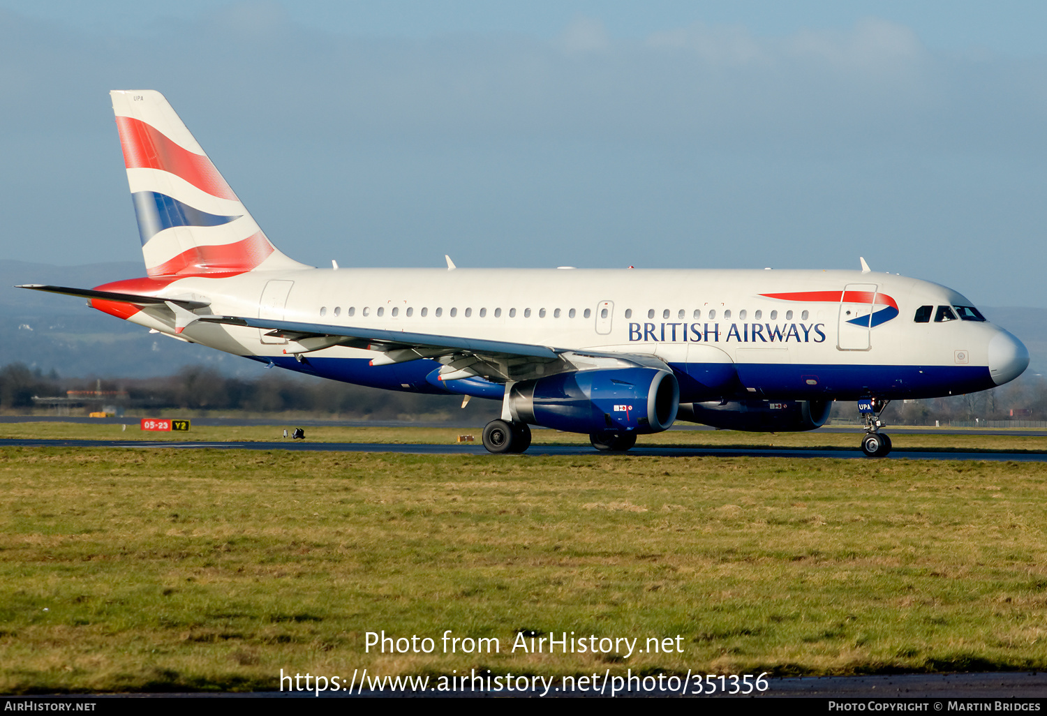 Aircraft Photo of G-EUPA | Airbus A319-131 | British Airways | AirHistory.net #351356