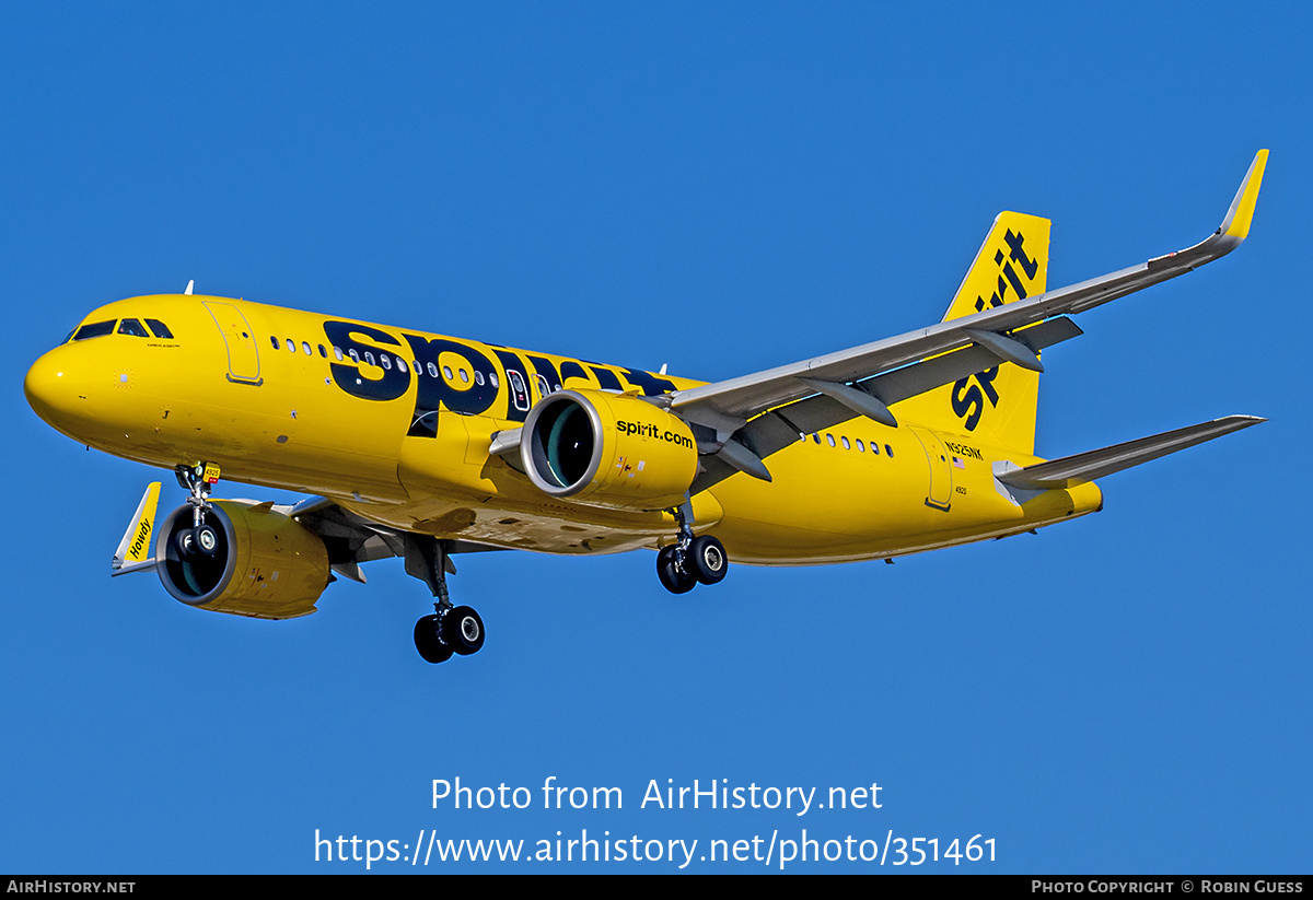 Aircraft Photo of N925NK | Airbus A320-271N | Spirit Airlines | AirHistory.net #351461