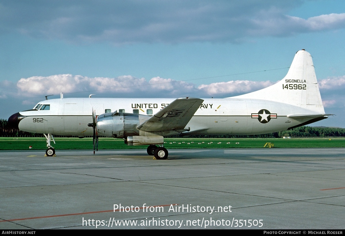 Aircraft Photo of 145962 | Convair VC-131G | USA - Navy | AirHistory.net #351505