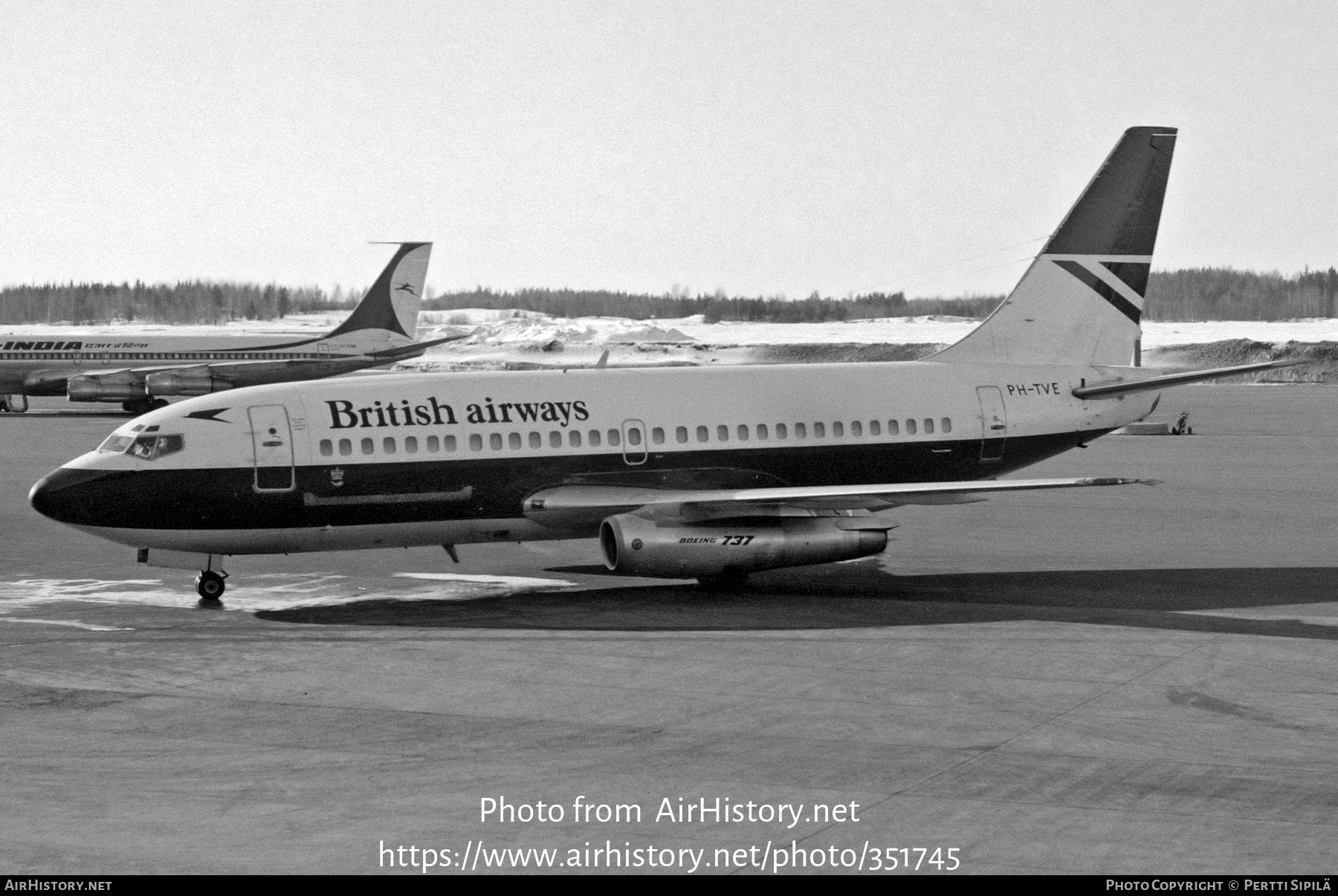 Aircraft Photo of PH-TVE | Boeing 737-2K2C/Adv | British Airways | AirHistory.net #351745