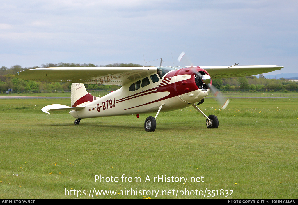 Aircraft Photo of G-BTBJ | Cessna 195B | AirHistory.net #351832