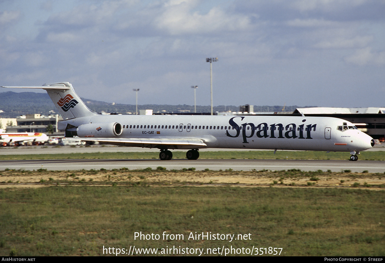 Aircraft Photo of EC-GAT | McDonnell Douglas MD-83 (DC-9-83) | Spanair | AirHistory.net #351857