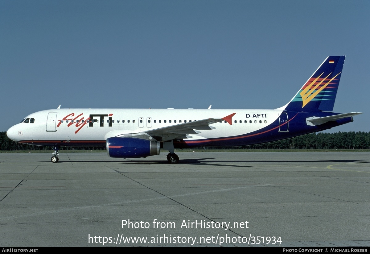 Aircraft Photo of D-AFTI | Airbus A320-231 | Fly FTI | AirHistory.net #351934