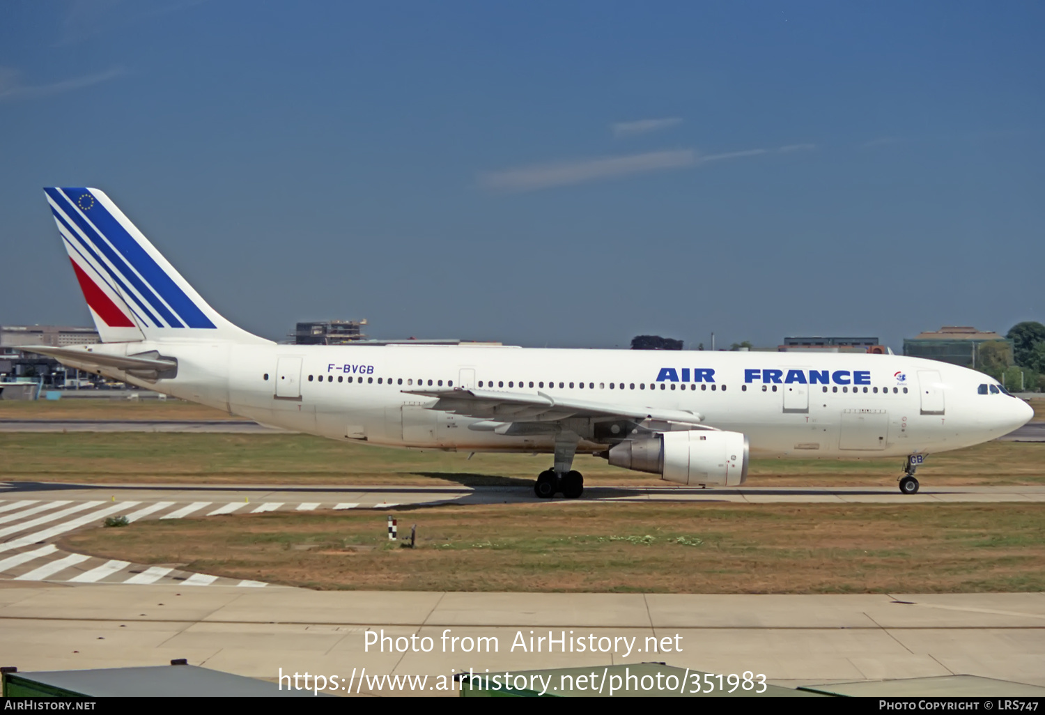 Aircraft Photo of F-BVGB | Airbus A300B2-1C | Air France | AirHistory.net #351983