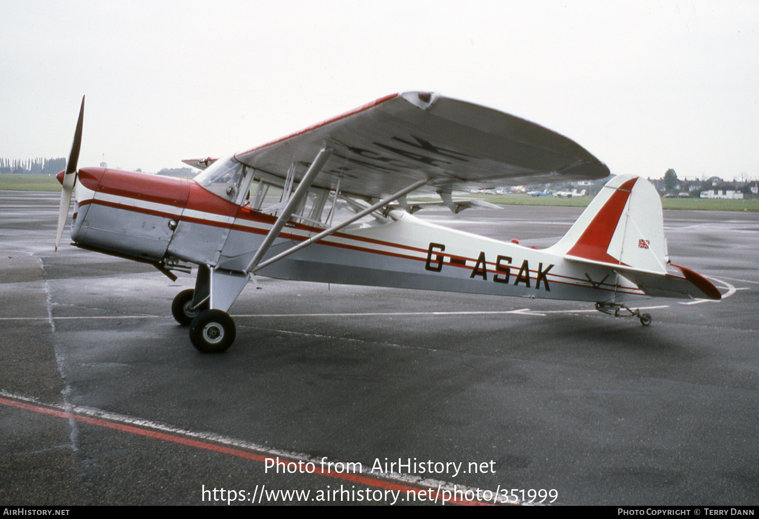 Aircraft Photo of G-ASAK | Beagle A-61 Terrier 2 | AirHistory.net #351999