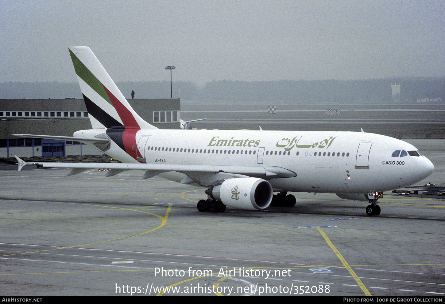 Aircraft Photo of A6-EKG | Airbus A310-304 | Emirates | AirHistory.net #352088