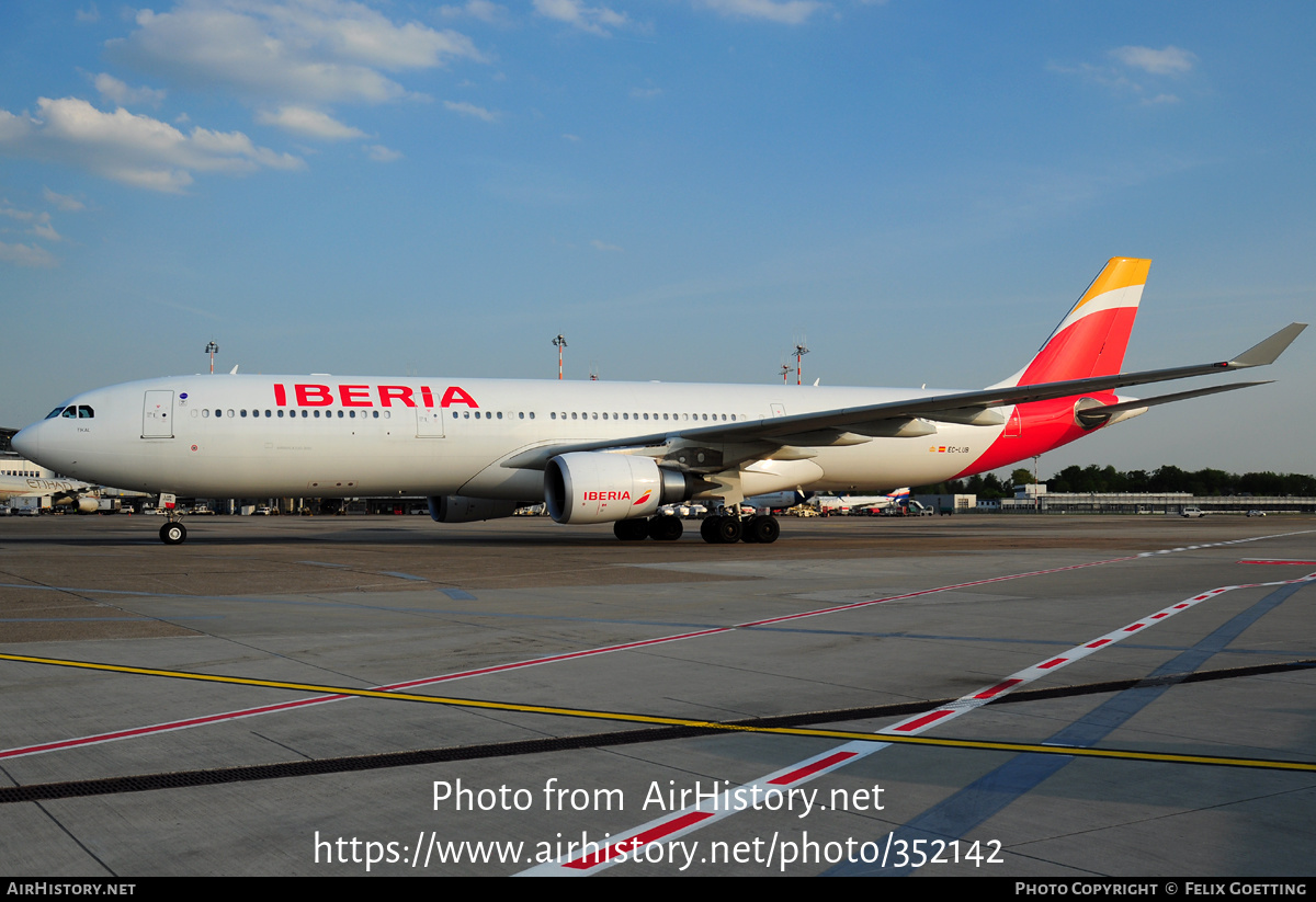 Aircraft Photo of EC-LUB | Airbus A330-302 | Iberia | AirHistory.net #352142