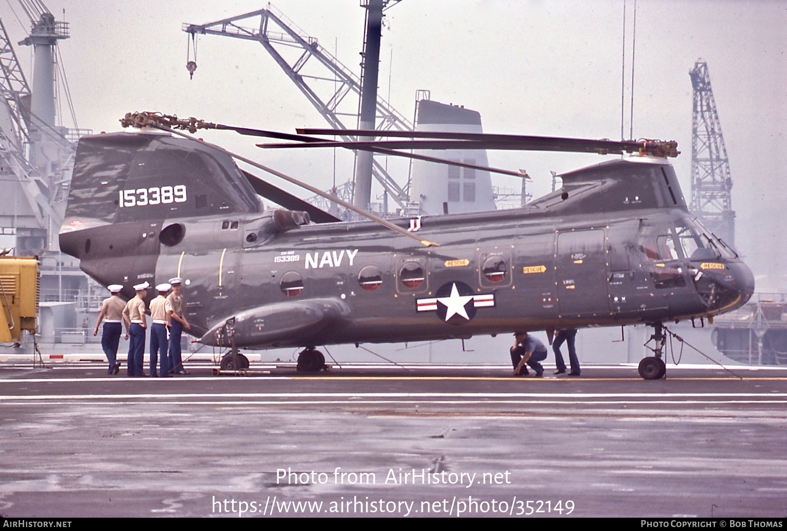 Aircraft Photo of 153389 | Boeing Vertol CH-46D Sea Knight | USA - Navy | AirHistory.net #352149