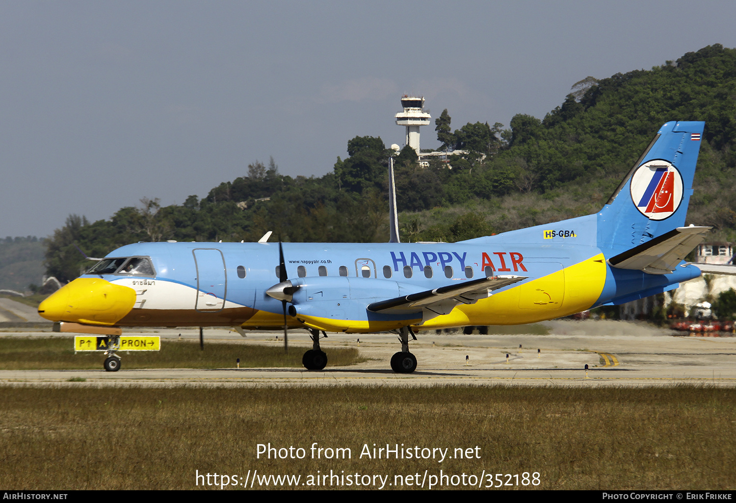 Aircraft Photo of HS-HPI | Saab 340B | Happy Air | AirHistory.net #352188