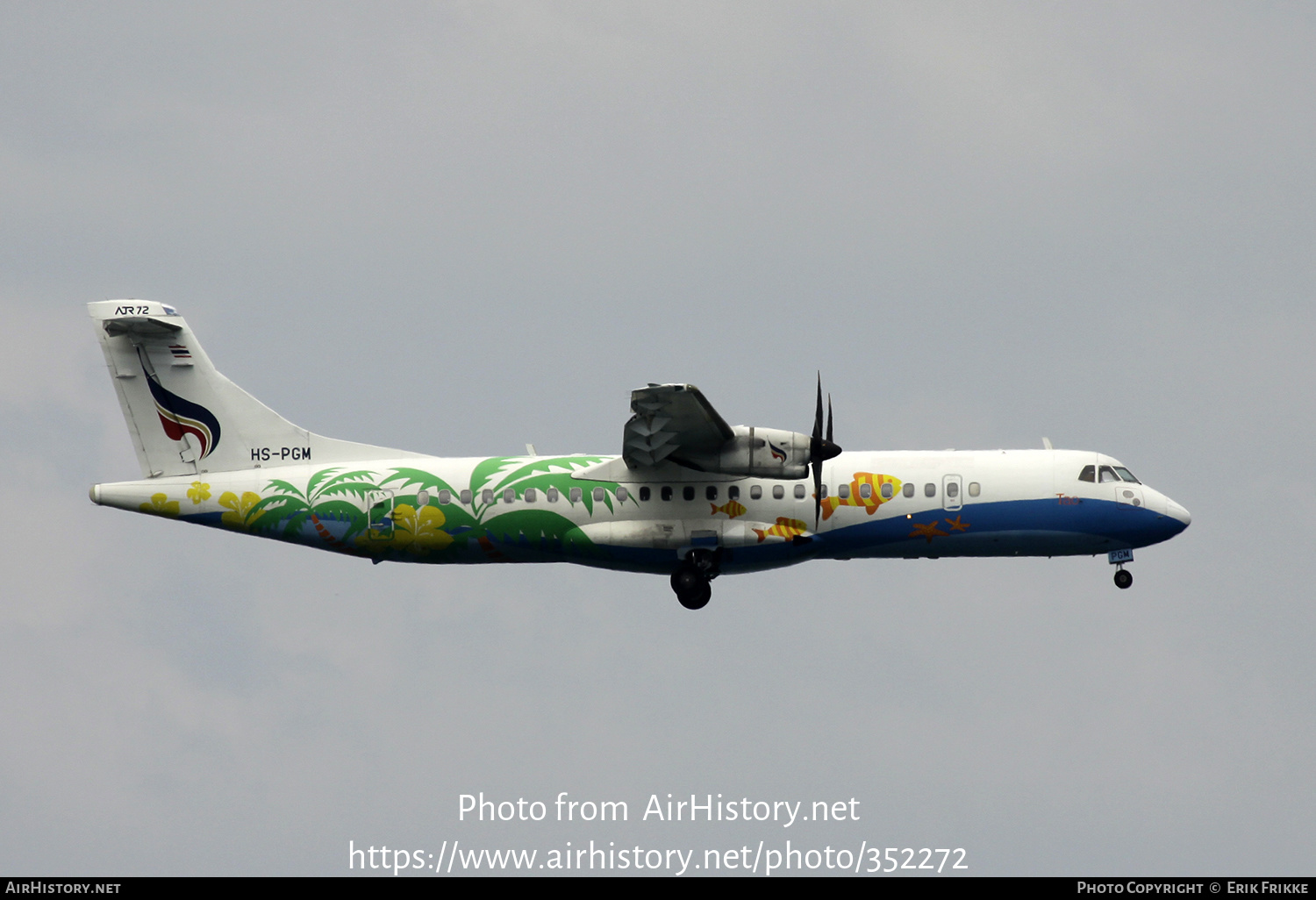 Aircraft Photo of HS-PGM | ATR ATR-72-500 (ATR-72-212A) | Bangkok Airways | AirHistory.net #352272