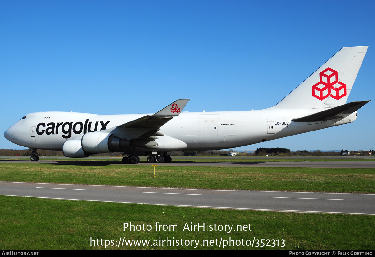 Aircraft Photo of LX-JCV | Boeing 747-4EVF/ER/SCD | Cargolux | AirHistory.net #352313