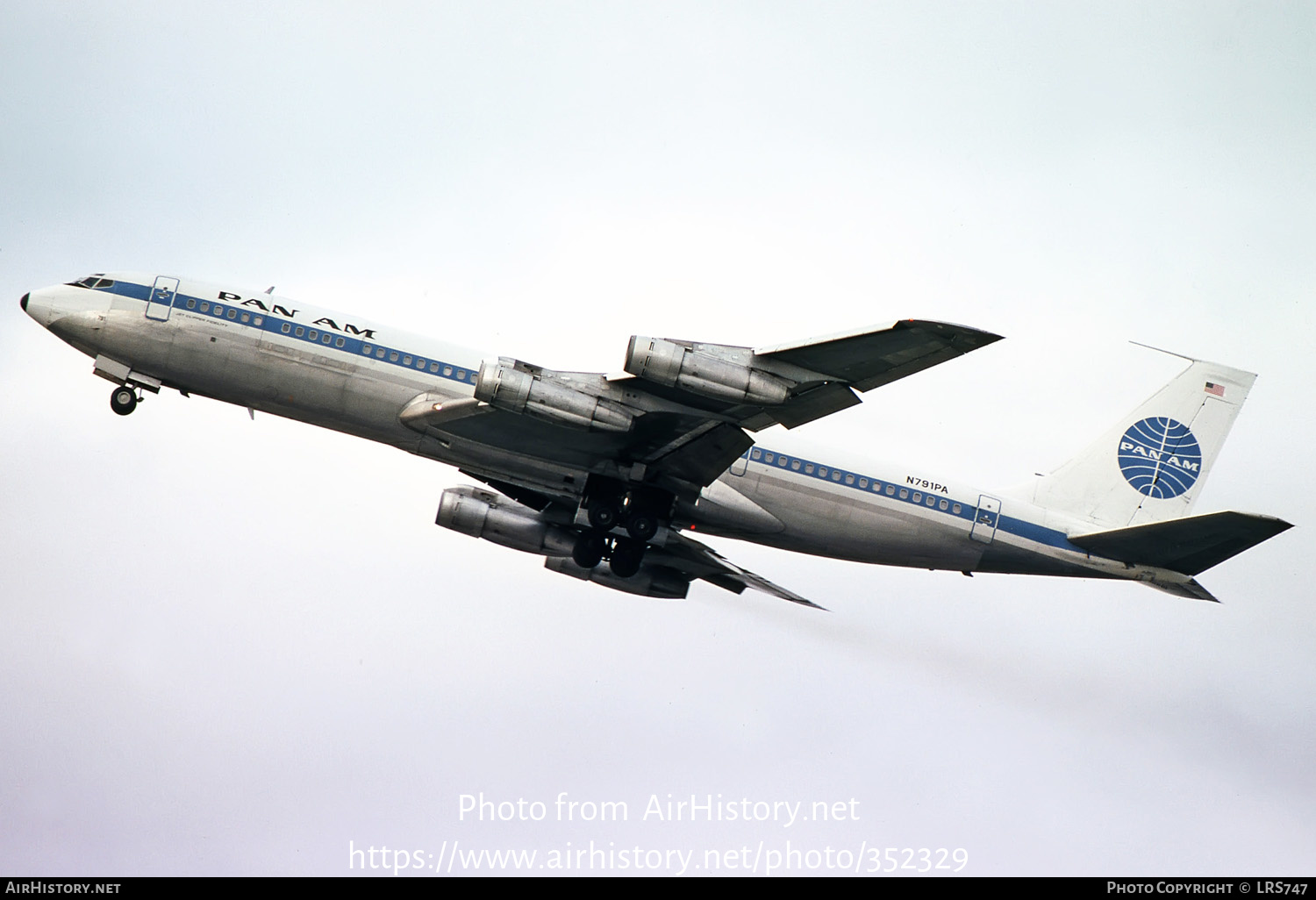 Aircraft Photo of N791PA | Boeing 707-321C | Pan American World Airways - Pan Am | AirHistory.net #352329